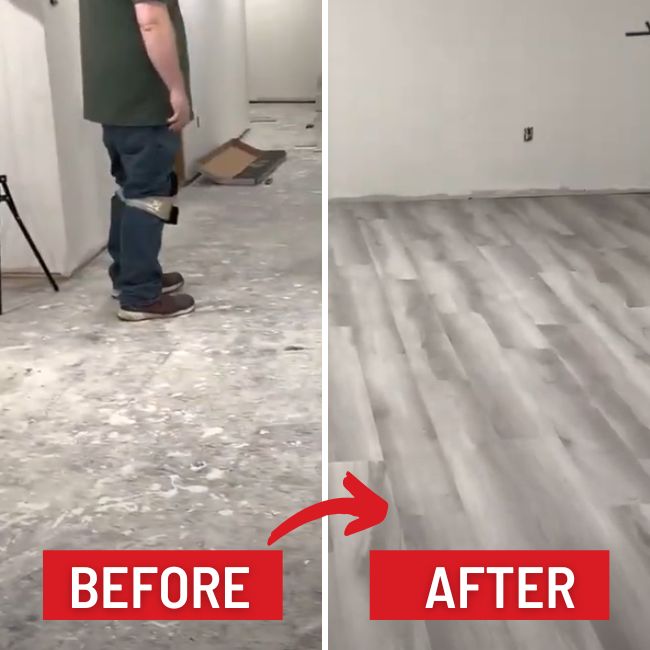 vinyl click installation for basement