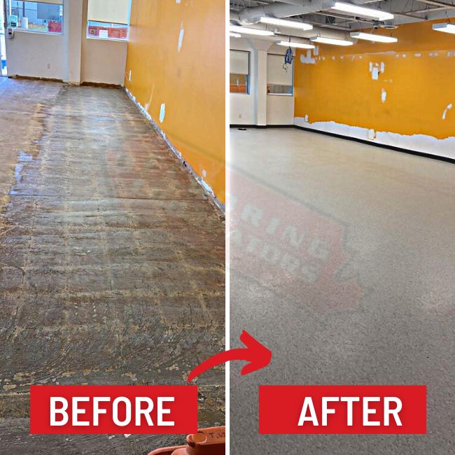 vct installation brampton before after