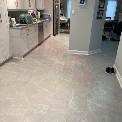 vinyl tile click flooring project mississauga