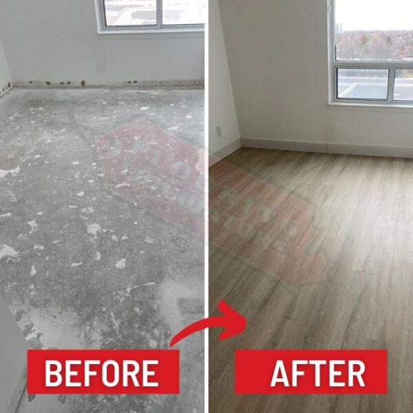 Vinyl Click Renovation in Toronto Apartment ☑️ Flooring Liquidators