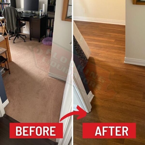 Etobicoke Condo Upgrading to Hardwood Floors ☑️ Flooring Liquidators
