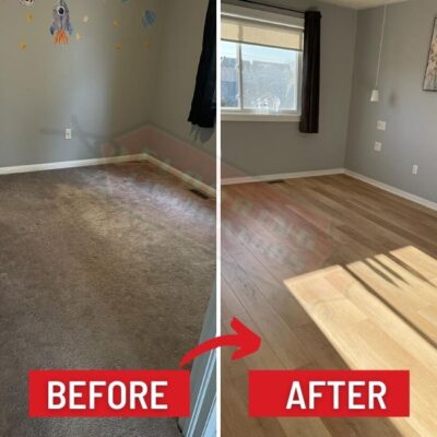 upgrading to laminate floors in markham house before after
