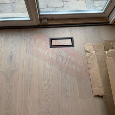 installing engineered hardwood in scarborough home03