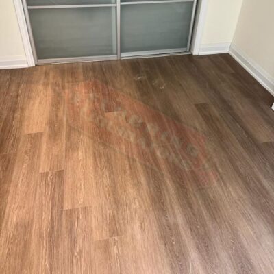 installation of new vinyl floors for home