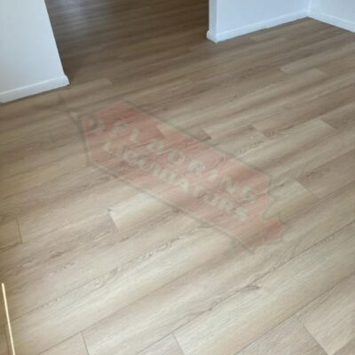 installing vinyl flooring throughout home