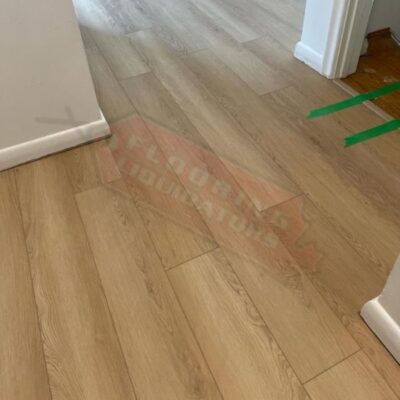 installing vinyl flooring throughout house