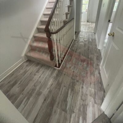 replacing stairs flooring with hardwood