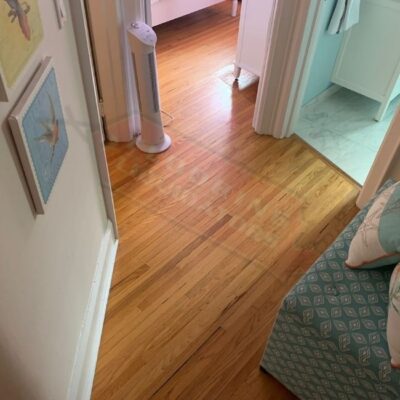 engineered hardwood floor install in home