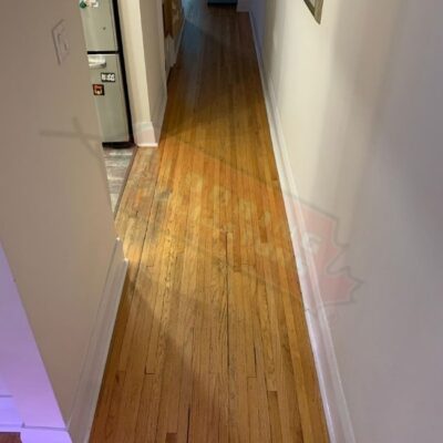 engineered hardwood install in home