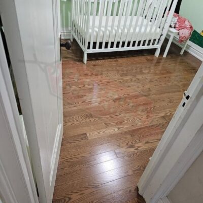 house transformation with solid hardwood flooring