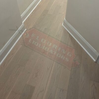 installing engineered hardwood flooring through home
