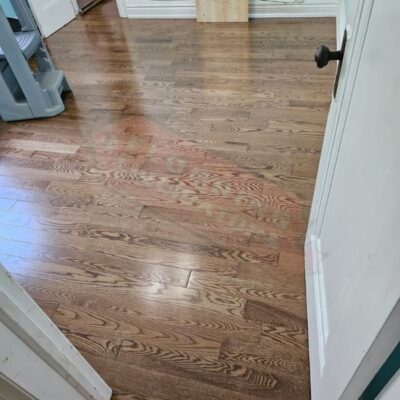 solid hardwood flooring transformation