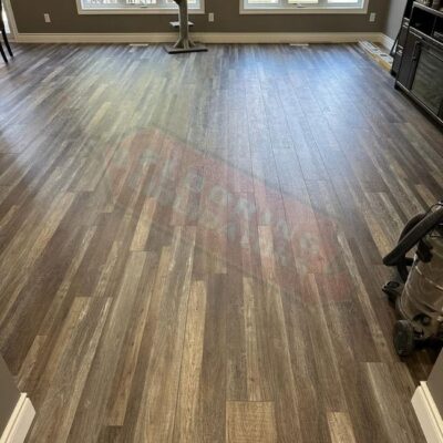 installing vinyl flooring for large home