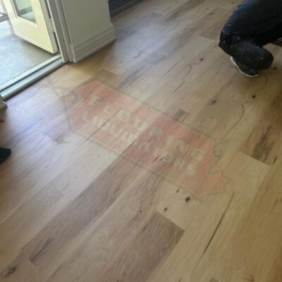 replacing floors in old apartment with vinyl