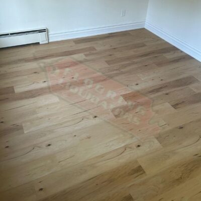 upgrading old floors in apartment with vinyl
