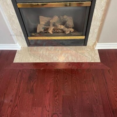 changing carpet to solid hardwood floor