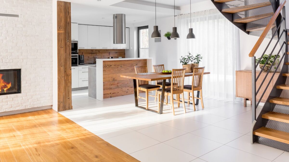 The Art of Mixing Flooring Types