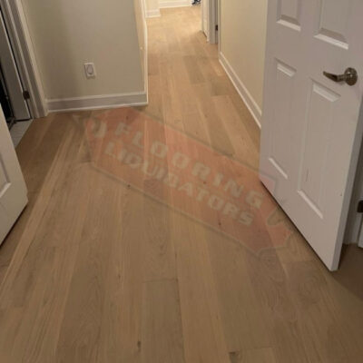 engineered hardwood installation replaces carpet floor