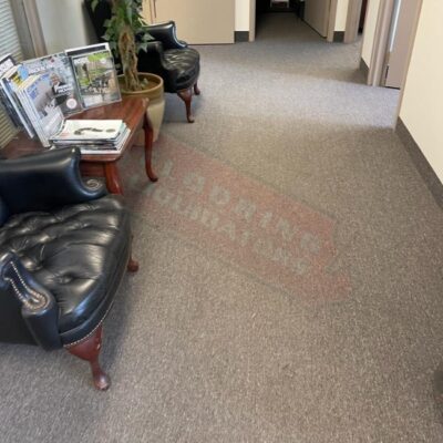 carpet tile replacement in office