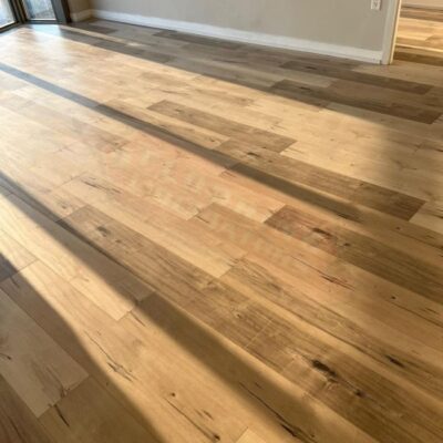 condo replaces carpet with laminate