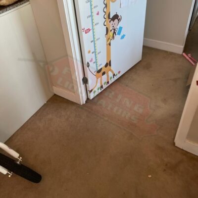 condo replaces carpet with laminate flooring