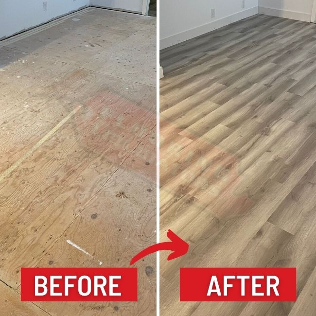 installing vinyl in pickering