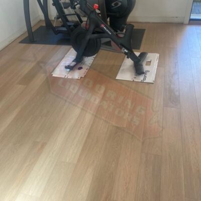 new vinyl flooring installation in house