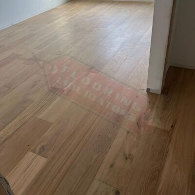 engineered hardwood floor install in new house