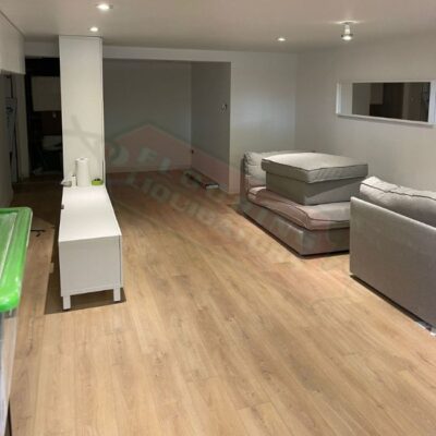 home renovation vinyl floor installation