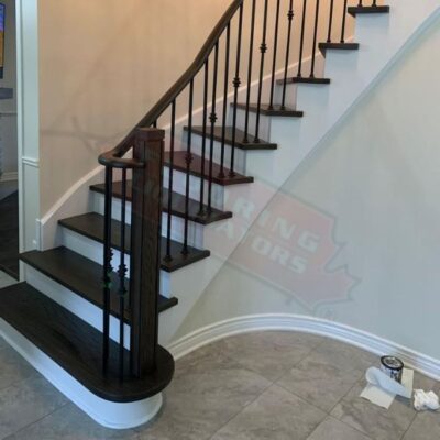 new hardwood floor installation in home