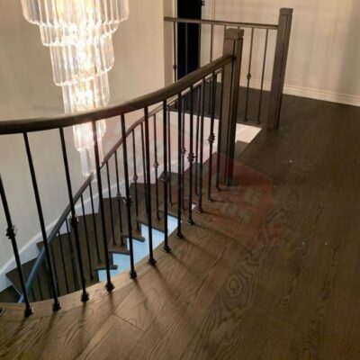 new hardwood flooring installation in home