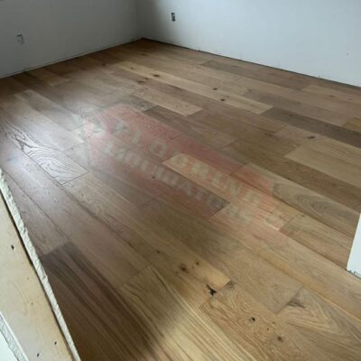 new house built with hardwood flooring