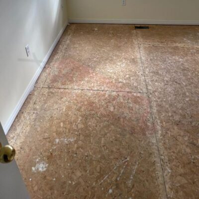 old carpet stiars replaced with vinyl flooring