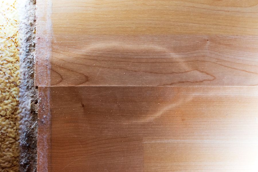 what to do when your laminate floor starts raising