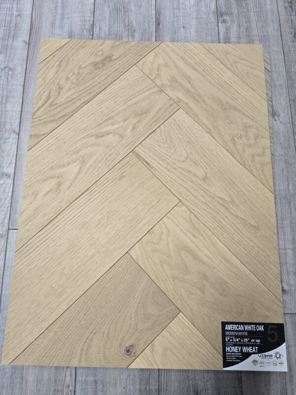 Vidar Flooring American Oak Herringbone Collection