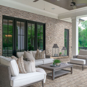 doverton gray reclaimed clay brick wall hardscape 0508 bn