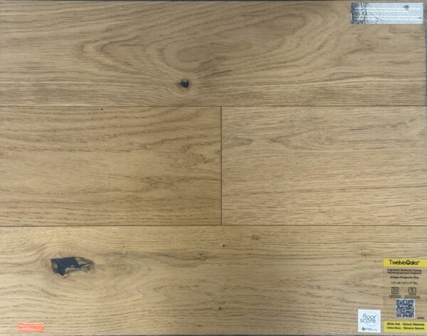 TWELVE OAKS - ANTIQUE PERSPECTIVE PLUS - 6-1/2" - OAK- ENGINEERED