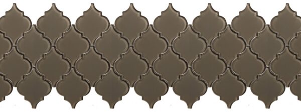 NESHADA - GALAXY - 4"ARABESQUE - GLASS MOSAIC