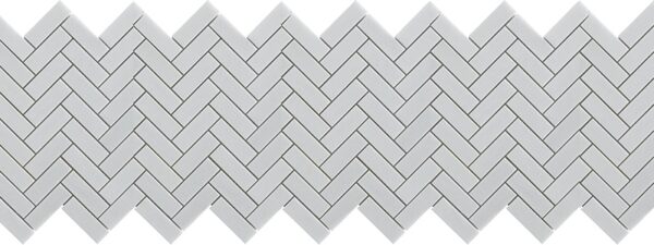 NESHADA -  THASSOS HERRINGBONE - MOSAIC