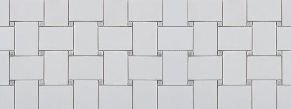 NESHADA -  THASSOS LARGE BASKETWEAVE - MOSAIC