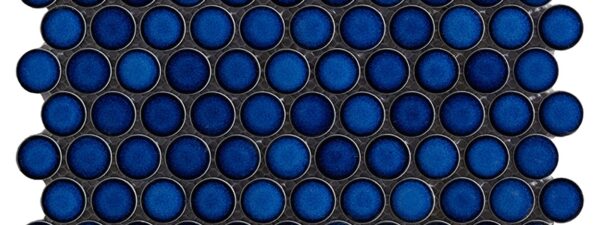 NESHADA - 1" PENNY ROUND - PORCELAIN - MOSAIC