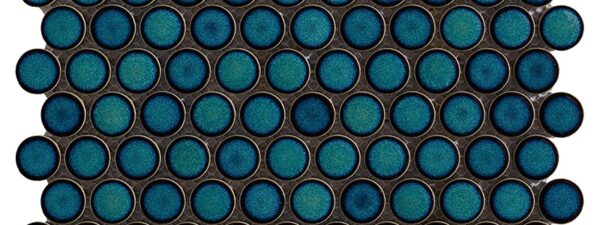 NESHADA - 1" PENNY ROUND - PORCELAIN - MOSAIC