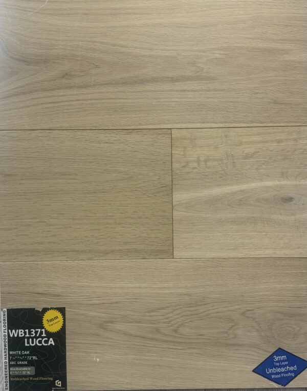 GREEN TOUCH -  WHITE OAK - ELEGANCE - 7-1/2" X 18MM - T&G ENGINEERED