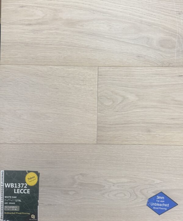 GREEN TOUCH -  WHITE OAK - ELEGANCE - 7-1/2" X 18MM - T&G ENGINEERED