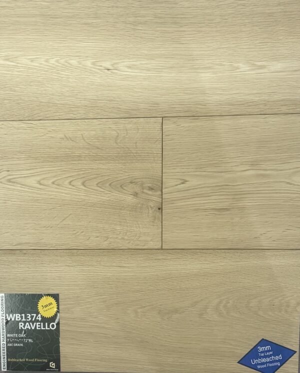 GREEN TOUCH -  WHITE OAK - ELEGANCE - 7-1/2" X 18MM - T&G ENGINEERED