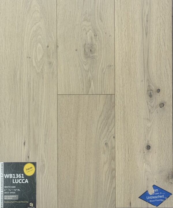 GREEN TOUCH -  WHITE OAK - ELEGANCE - 6" X 18MM - T&G ENGINEERED