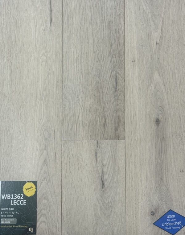 GREEN TOUCH -  WHITE OAK - ELEGANCE - 6" X 18MM - T&G ENGINEERED