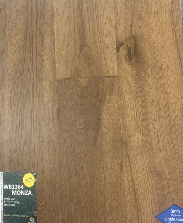 GREEN TOUCH -  WHITE OAK - ELEGANCE - 6" X 18MM - T&G ENGINEERED